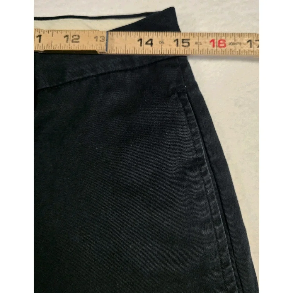 Banana Republic Gavin Chino Pants Mens 31x32 Black 100% Cotton Straight Leg